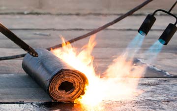 Ruan High Lanes asphalt flat roofing repairs