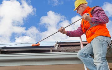 Ruan High Lanes soft wash roof cleaning